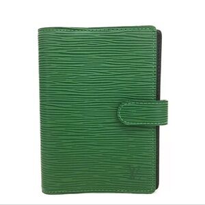 Louis Vuitton planner calendar card holder travel organizer passport wallet cute